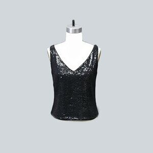 Banana Republic Sequin Sleeveless Top